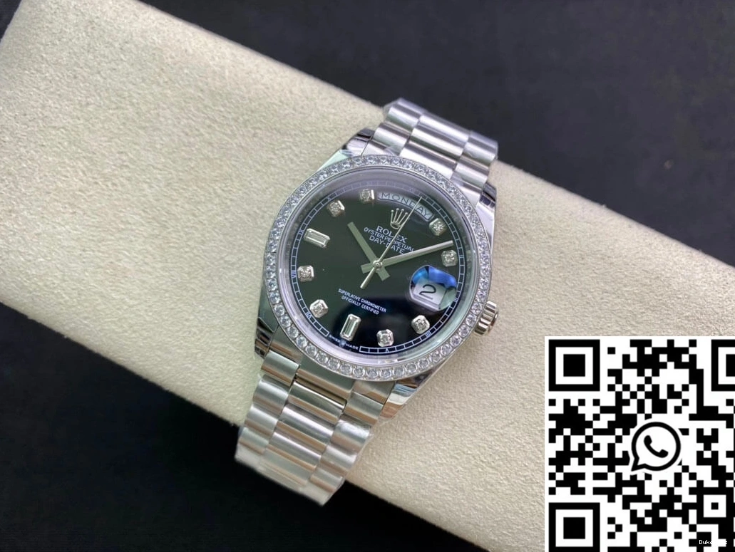 EW 36MM Day Rolex Date Factory Diamond-set 118346 Bezel 1022